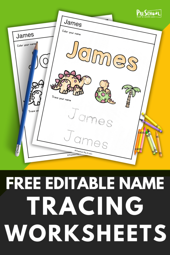 Our name tracing worksheets do more than just teach children how to write their names. They also provide valuable handwriting practice and help with name recognition. And let's face it, kids love anything related to their names. So why not use that to motivate them to practice their writing skills? Use our free name tracing worksheets for preschool to make kids learn their name easily. Whether you are a parent, teacher, or homeschooler - these free name tracing worksheets are perfect for helping students master this crucial skill.