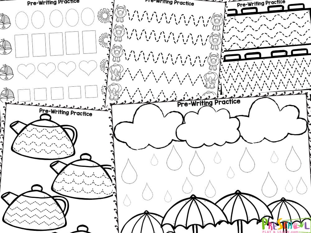 Are you looking for ways to help your young ones develop their writing skills? Look no further! Our free printable pre-writing practice worksheets are designed to help toddlers, preschoolers, and kindergartners strengthen their hand muscles and learn the basics of forming lines and curves. This pack of pre-k worksheets is filled with fun and engaging pre-writing activities for your little ones to enjoy. Just print out the pre-handwriting worksheets and watch as your kids trace and practice their fine motor skills. Get your hands on these pre-writing worksheets today and start the learning and playtime!