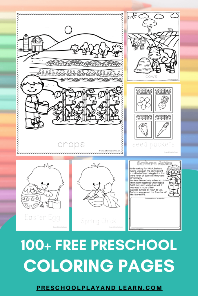 Now that you've learned about the benefits of coloring, you might be eager to find some fantastic coloring sheets for your preschooler. We have many free, fun, and educational coloring pages to download and use. Explore our collection on Preschool Play and Learn and keep your little one entertained and learning!