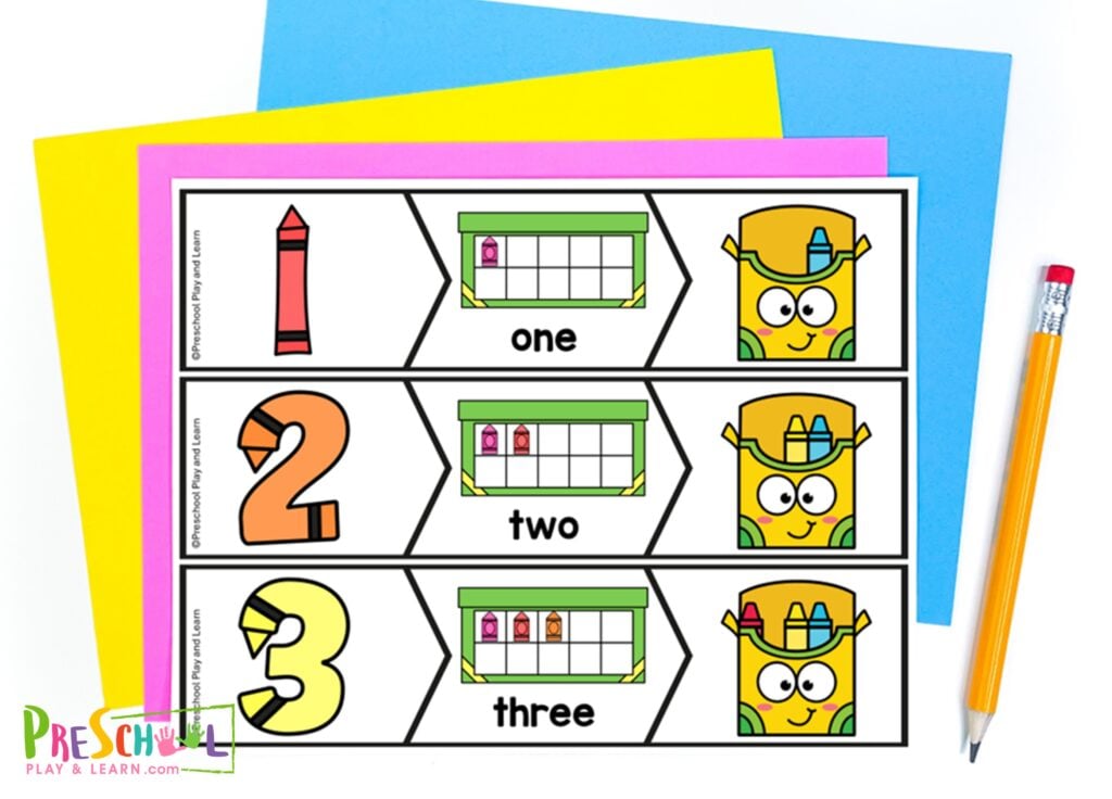 number sense games for kindergarten