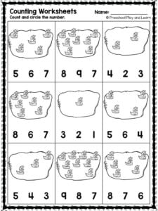 pirate worksheets for preschoolers