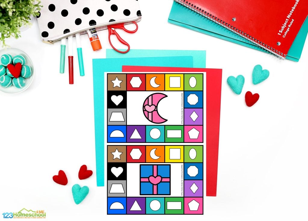 Valentine’s Day is all about spreading love and having fun, so why not bring that excitement into your classroom with Valentine's Day shape clip cards? These festive, hands-on cards feature “Valentine’s presents” at their center, each showcasing a specific shape, with several shapes around the border for students to choose from. Using clothespins or clips, students can select the correct shape, making this activity interactive, engaging, and perfect for developing those fine motor and critical thinking skills.