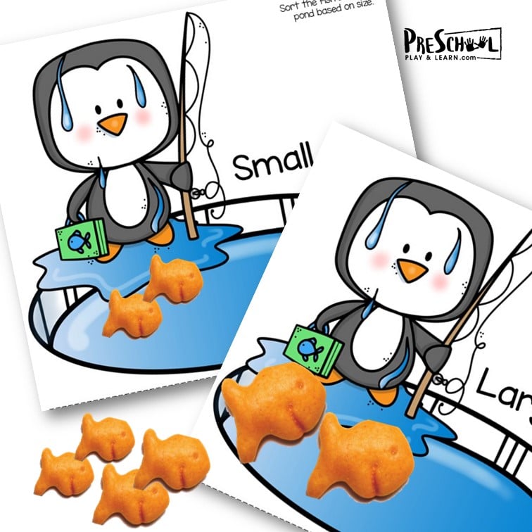 Teaching preschoolers about size can be a lot of fun, especially when you bring in a hands-on activity! This size sort activity for preschool is perfect for introducing size concepts like small, medium, and large. With a simple printable featuring colorful fish, kids will practice cutting and pasting while sorting the fish by size.