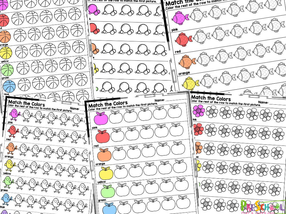 Introducing our free printable color matching worksheets, which are an incredible tool designed specifically for preschool, pre-k, and kindergarten students. These worksheets are not only easy to use but also packed with vibrant colors and engaging activities that will spark your little ones' interest!