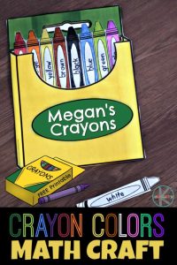 Kids will have fun learning their colors, color words, and strengthening fine motor skill with this adorable crayon box craft. If you are working on teaching colors to kindergarten, this printable crafts for kindergarten is just waht you are looking for. You take the free printable crayon box template and you cut, colour, and paste to make your own crayon box craft for toddlers, preschoolers, and kindergartners. Simply print color crayons printable and you are ready to play and learn color words!